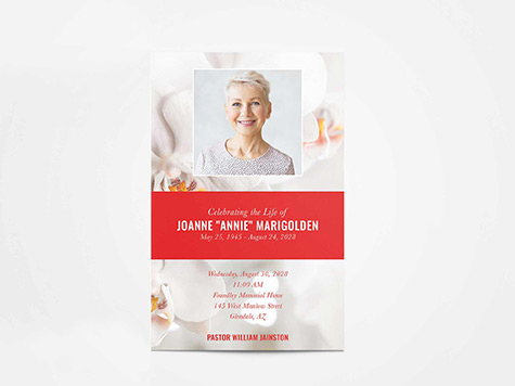 View Program Card Sample