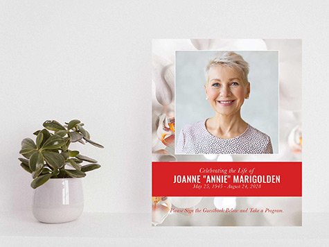 View Table Sign Sample